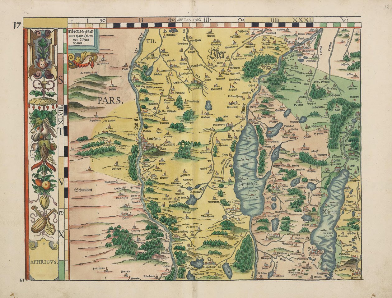 Philipp Apian - bayerske landbord fra 1568 av Philipp Apian