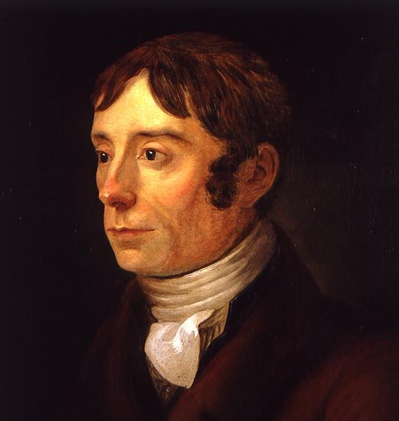 Detalj av "Daniel Runge, kunstnerens bror, 1805 av Philipp Otto Runge