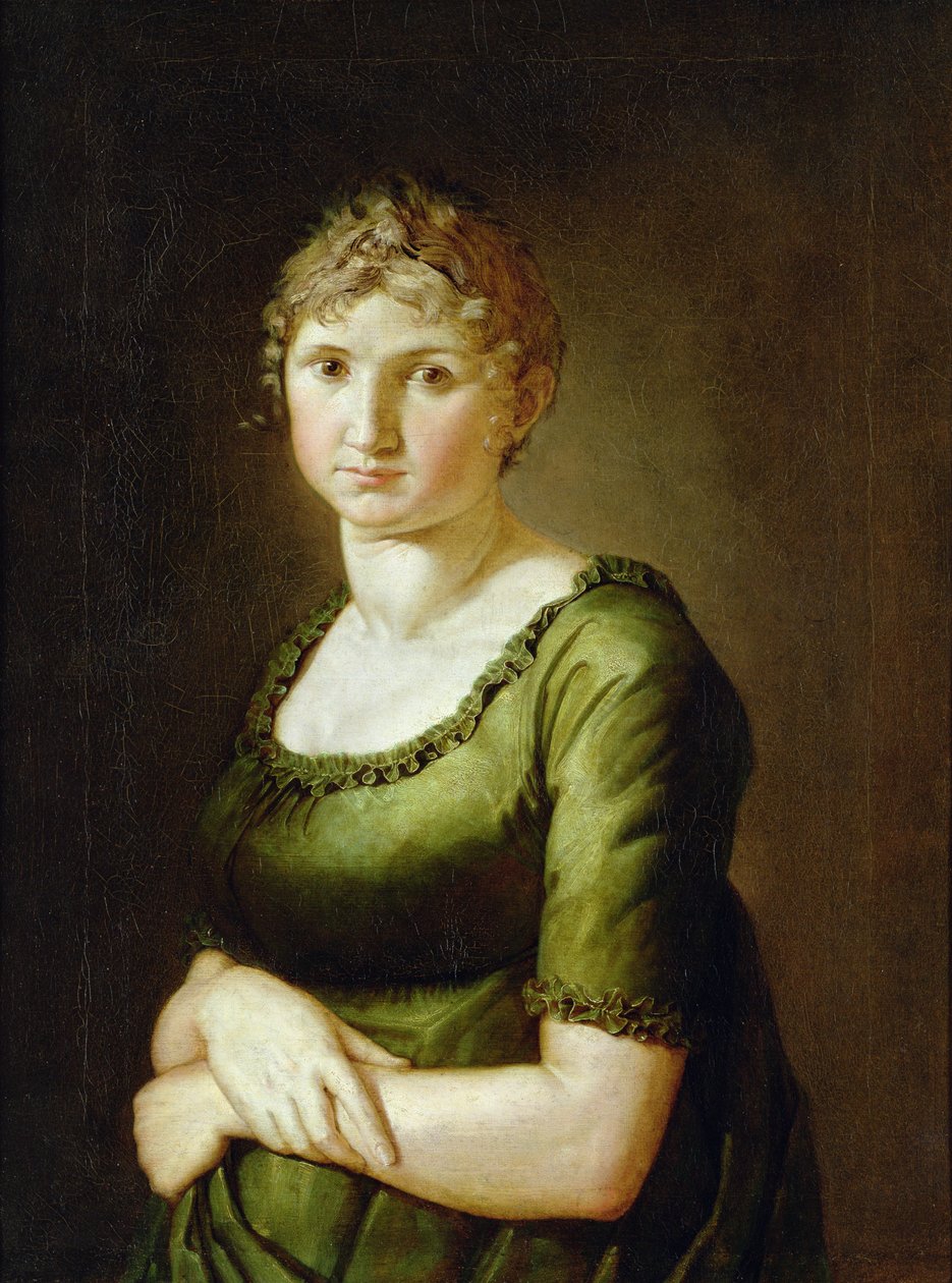 Pauline Runge (1785-1881) kona til kunstneren, 1805 av Philipp Otto Runge