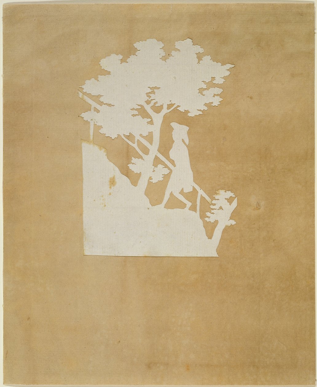 Woodland Scene (collage på papir) av Philipp Otto Runge