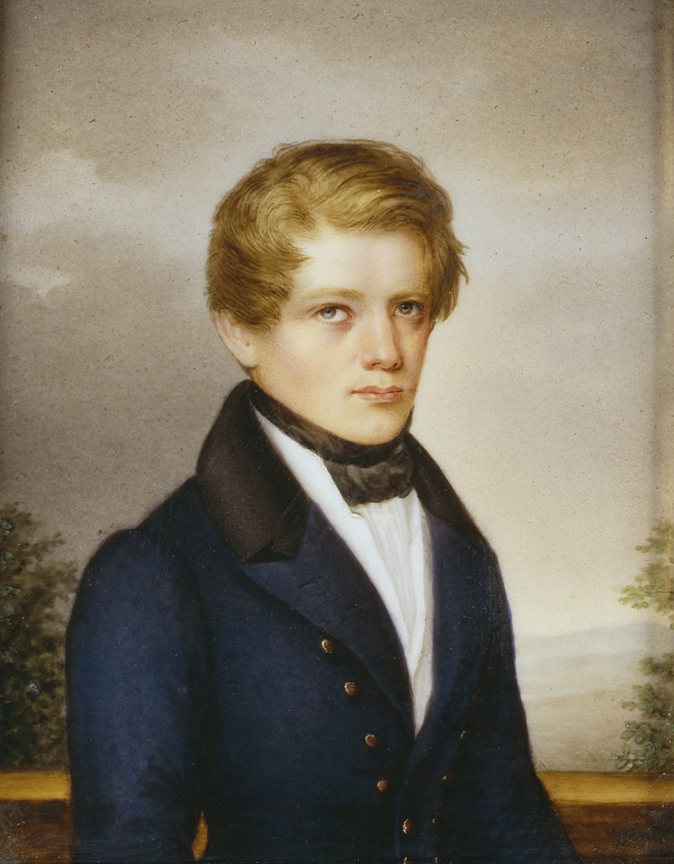 Otto von Bismarck som student, 1833 av Philipp Petri