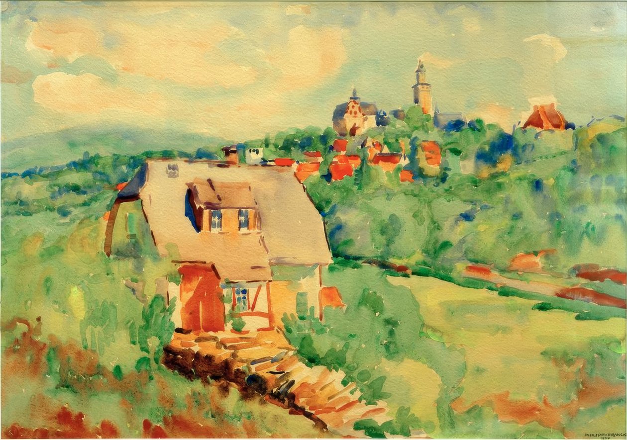 Utsikt over Kronberg av Philipp Franck