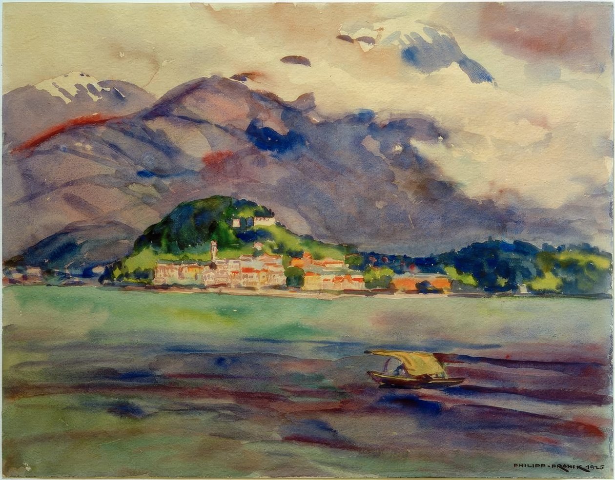 Comer See av Philipp Franck
