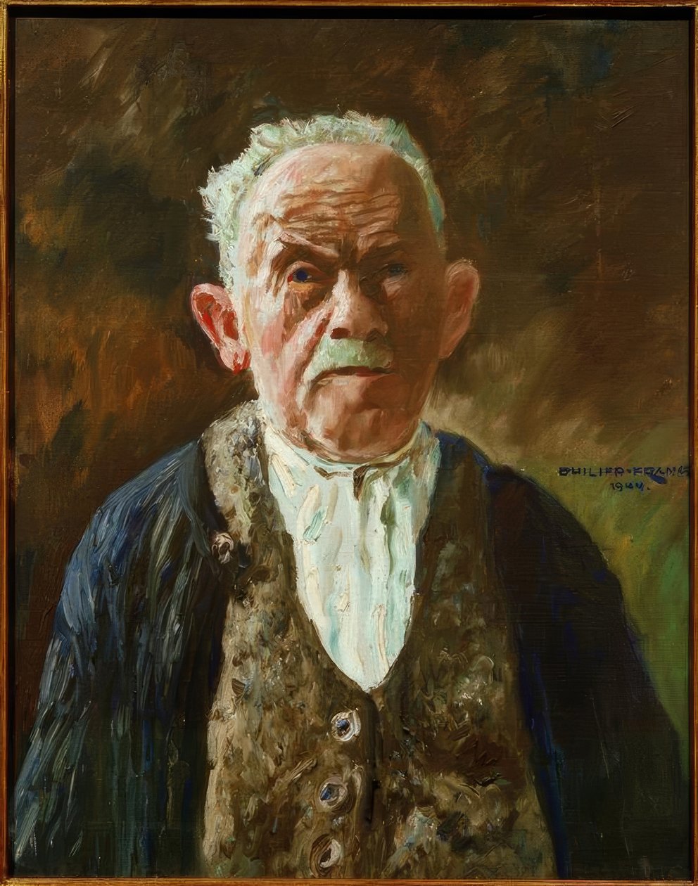Siste selvportrett av Philipp Franck