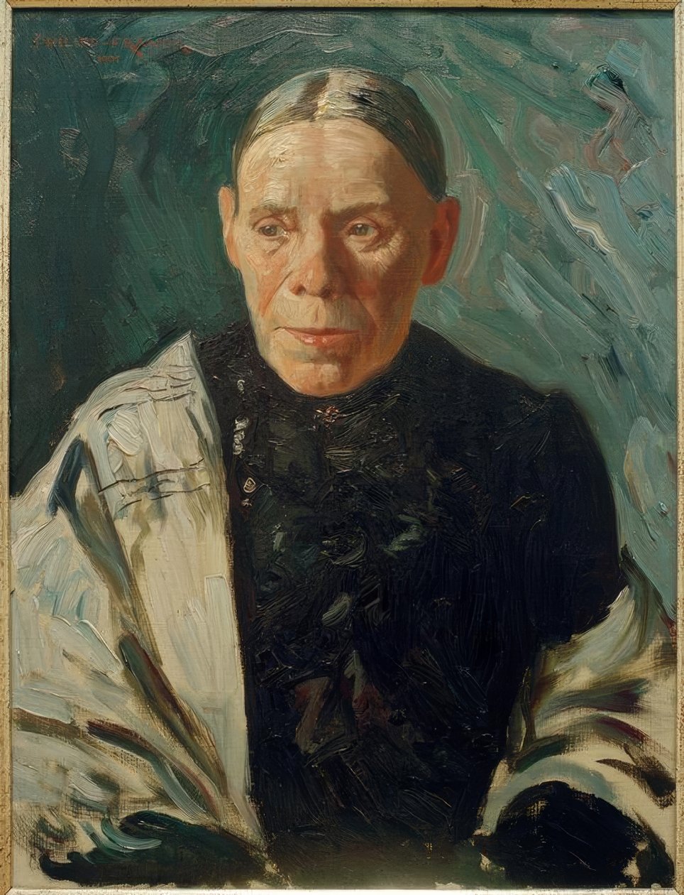 Portrett av mor av Philipp Franck