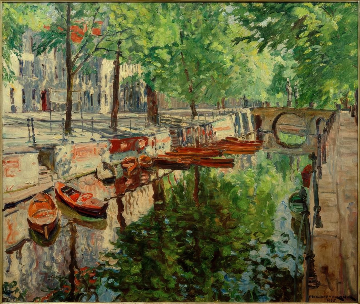 Potsdam-kanalen av Philipp Franck