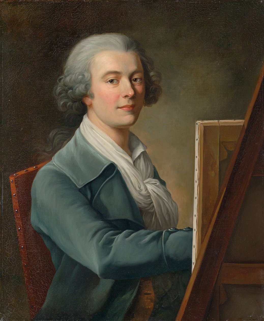 Selvportrett, ca. 1785. av Philipp Friedrich Hetsch
