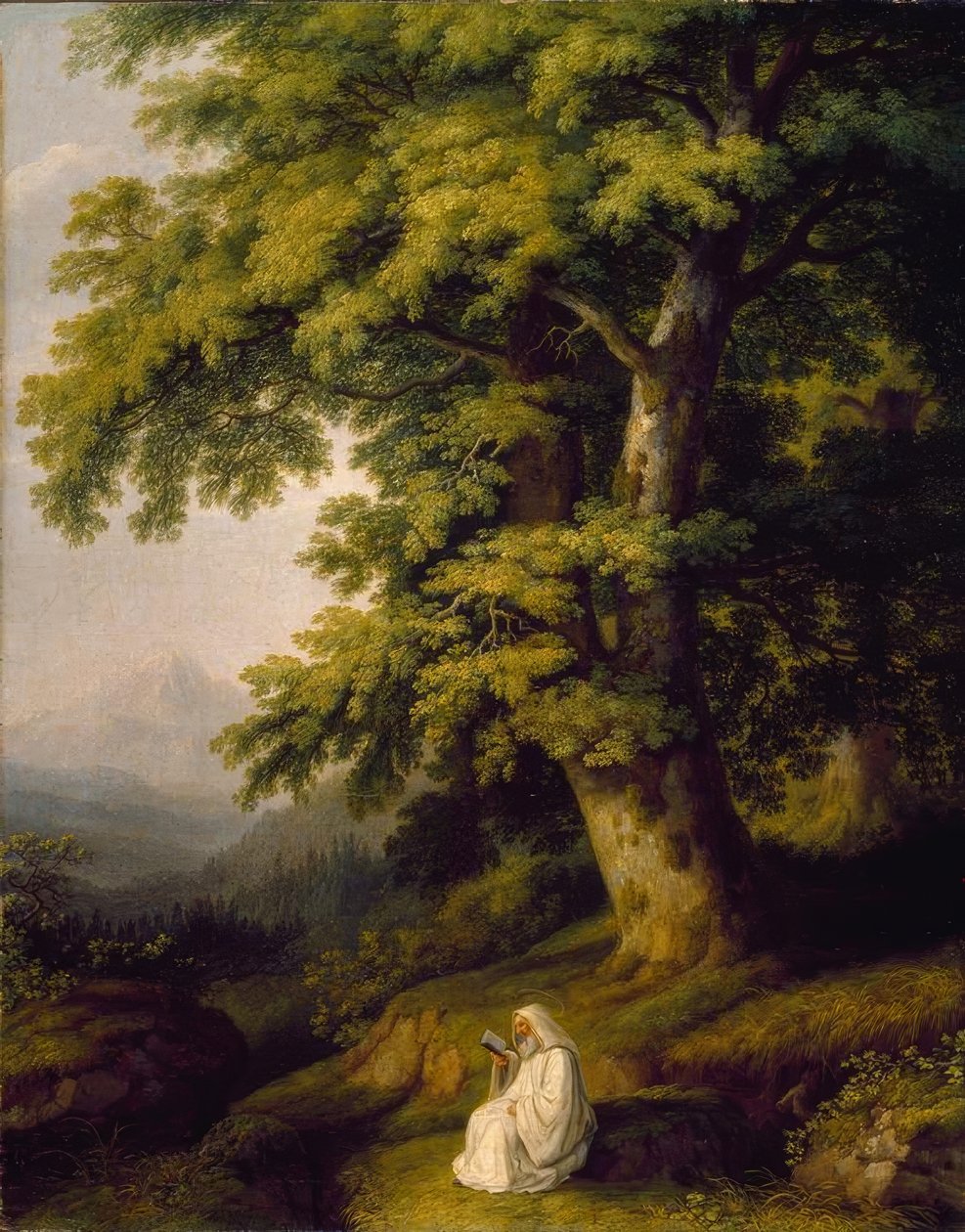 Ph. Hackert, Camaldoli-skogen av Philipp Hackert