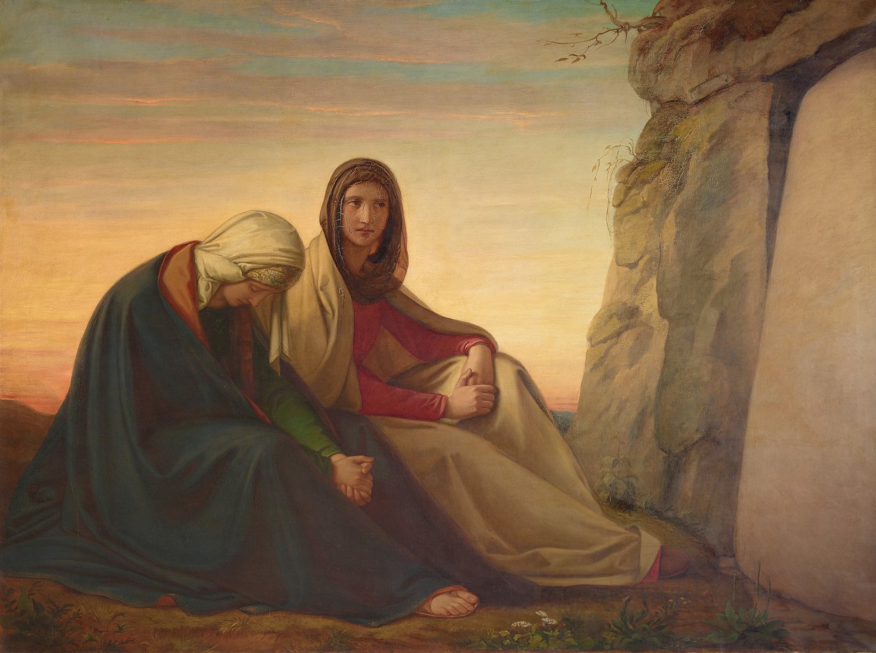 Mariaene ved graven av Philipp Veit