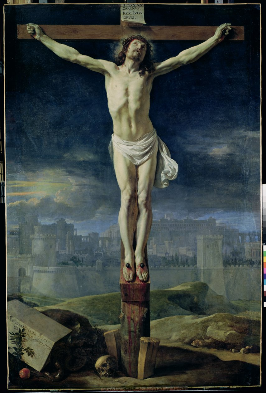 Kristus på korset, før 1650 av Philippe de Champaigne