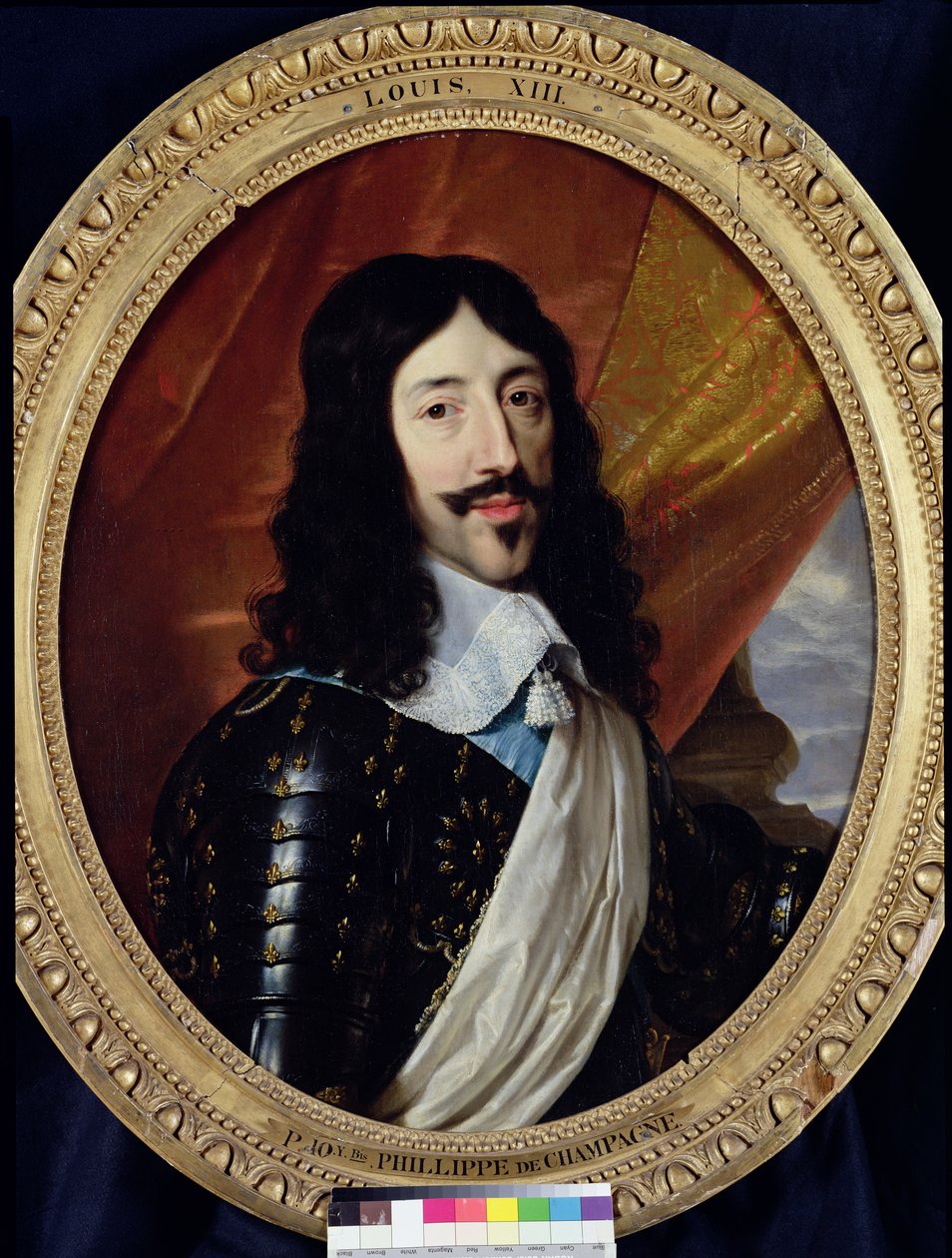 Portrett av Ludvig XIII (1601-43) etter 1610 av Philippe de Champaigne