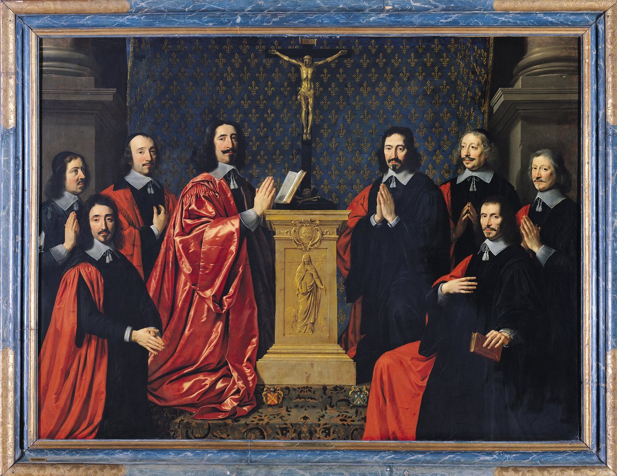 Prevot des Marchands og echevinene i byen Paris, 1648 av Philippe de Champaigne