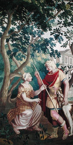 Cephalus og Procris, Beauvais verksted av Philippe Behagle