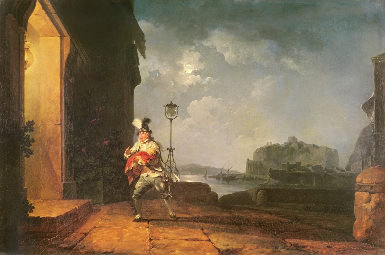 David Garrick som Don John i sin tilpasning av 