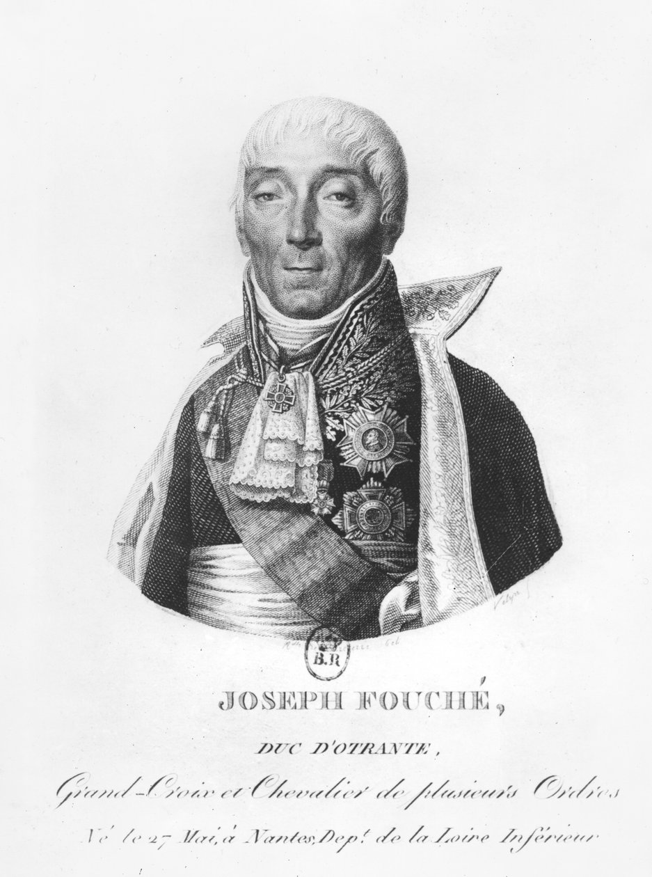 Joseph Fouché, hertug av Otranto av Philippe Velyn