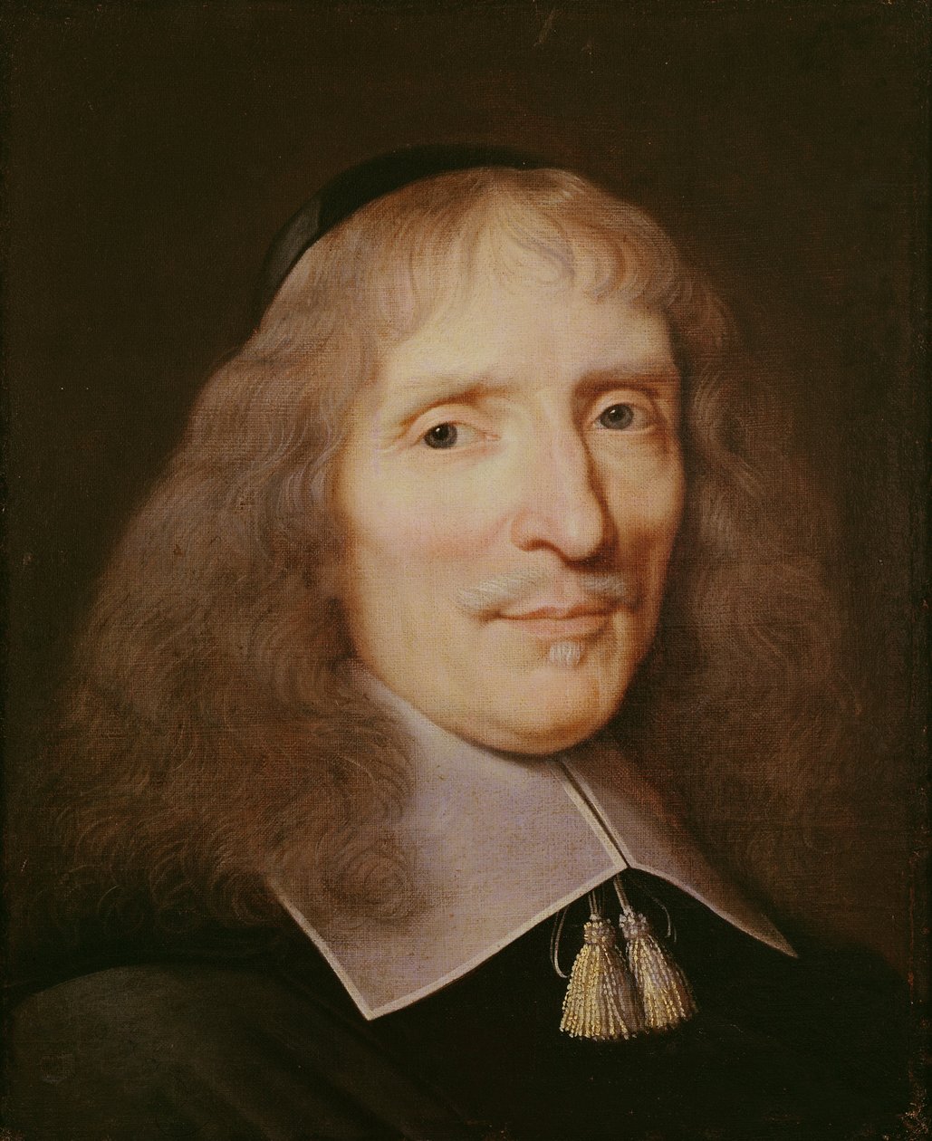 Portrett av en mann med en fløyelshette av Philippe de Champaigne