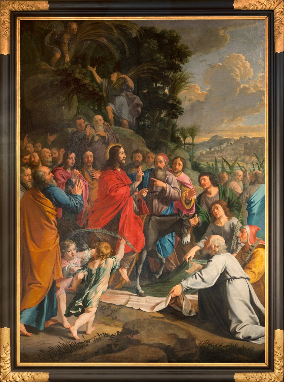 Kristi inntog i Jerusalem av Philippe de Champaigne