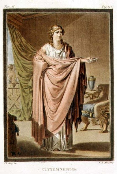 Clytemnestra, kostyme for 