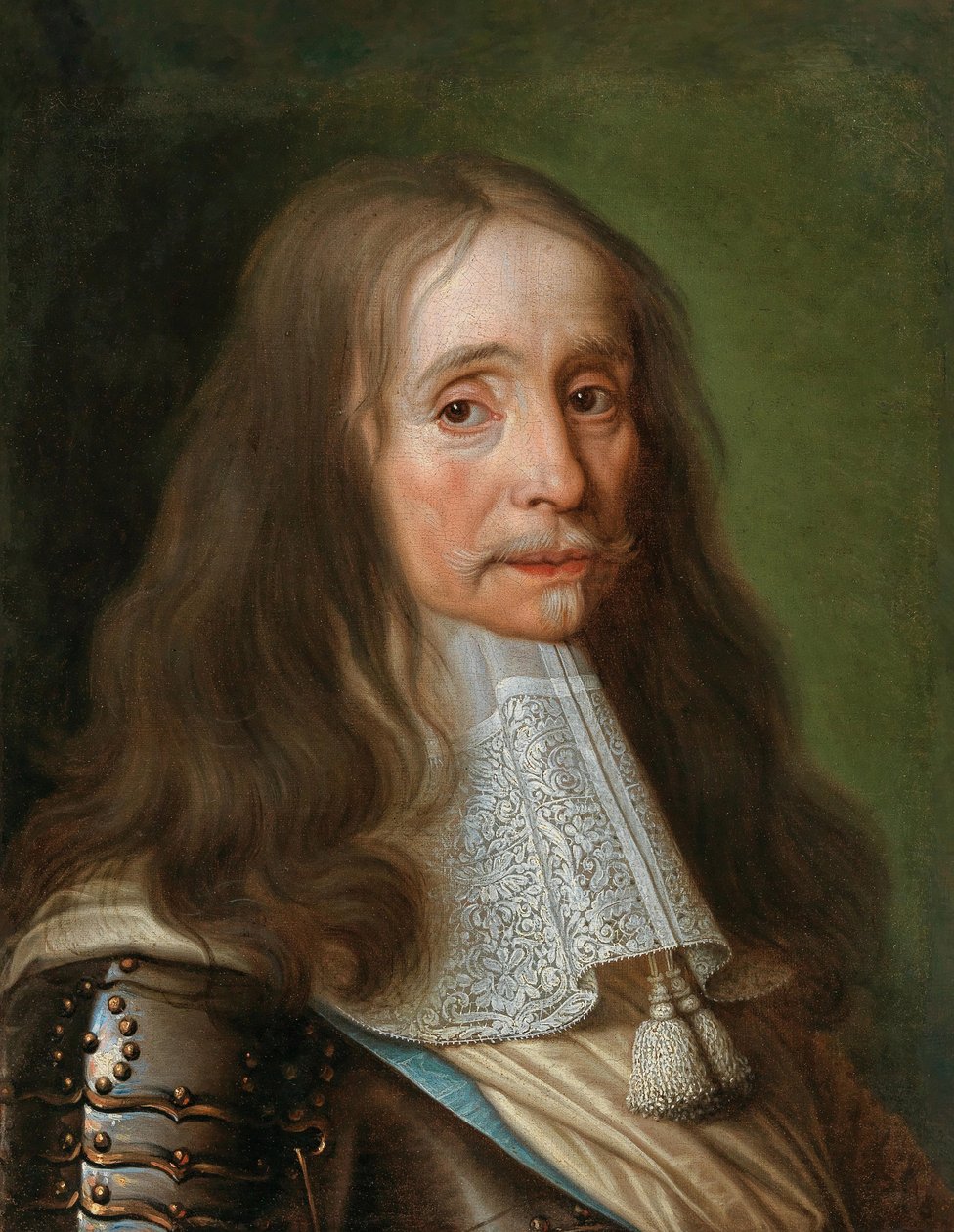 Portrett av Charles de La Porte 1602-1664, ca. 1660. av Philippe de Champaigne