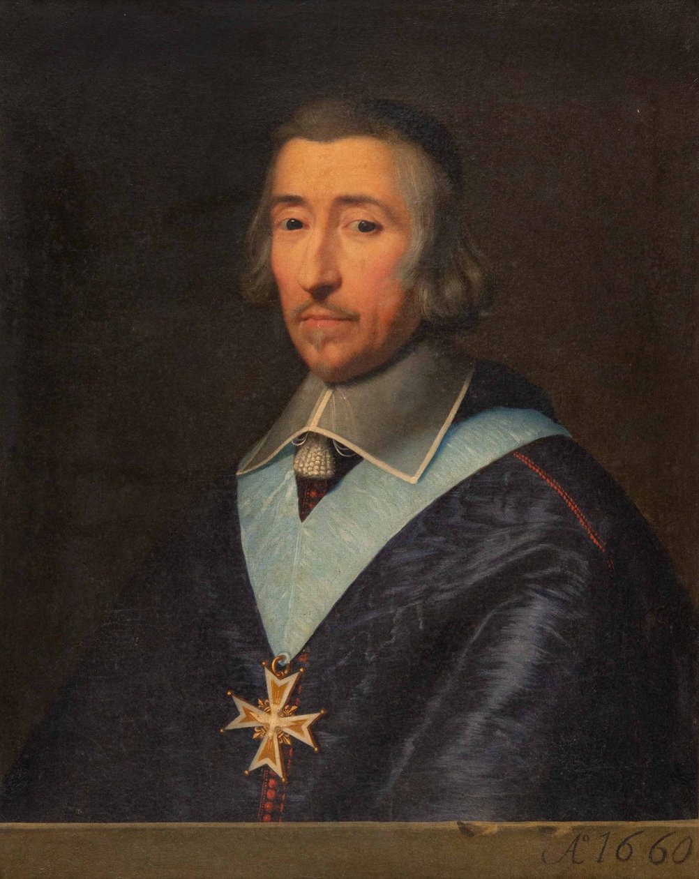 Portrett av Hardouin av Perefixe de Beaumont, ca. 1660. av Philippe de Champaigne