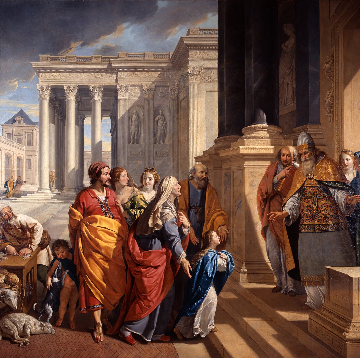 Presentasjonen av den salige jomfru Maria, 1639-1640. av Philippe de Champaigne