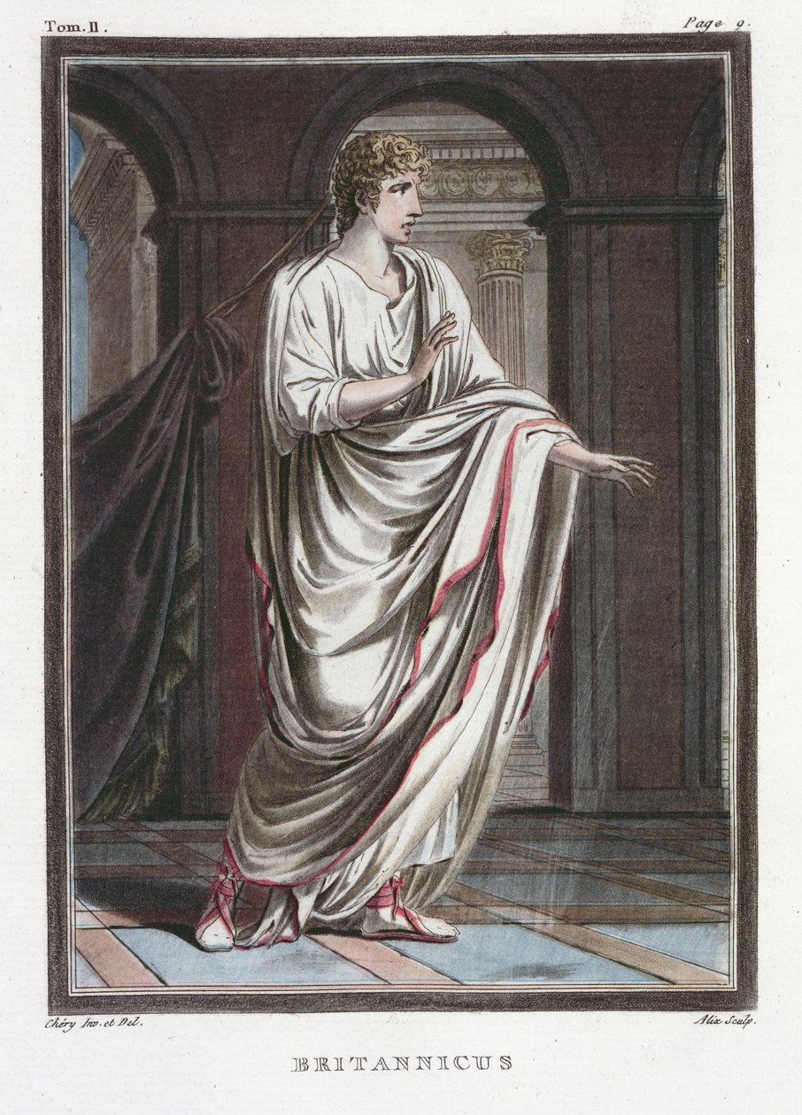 Britannicus, kostyme for 