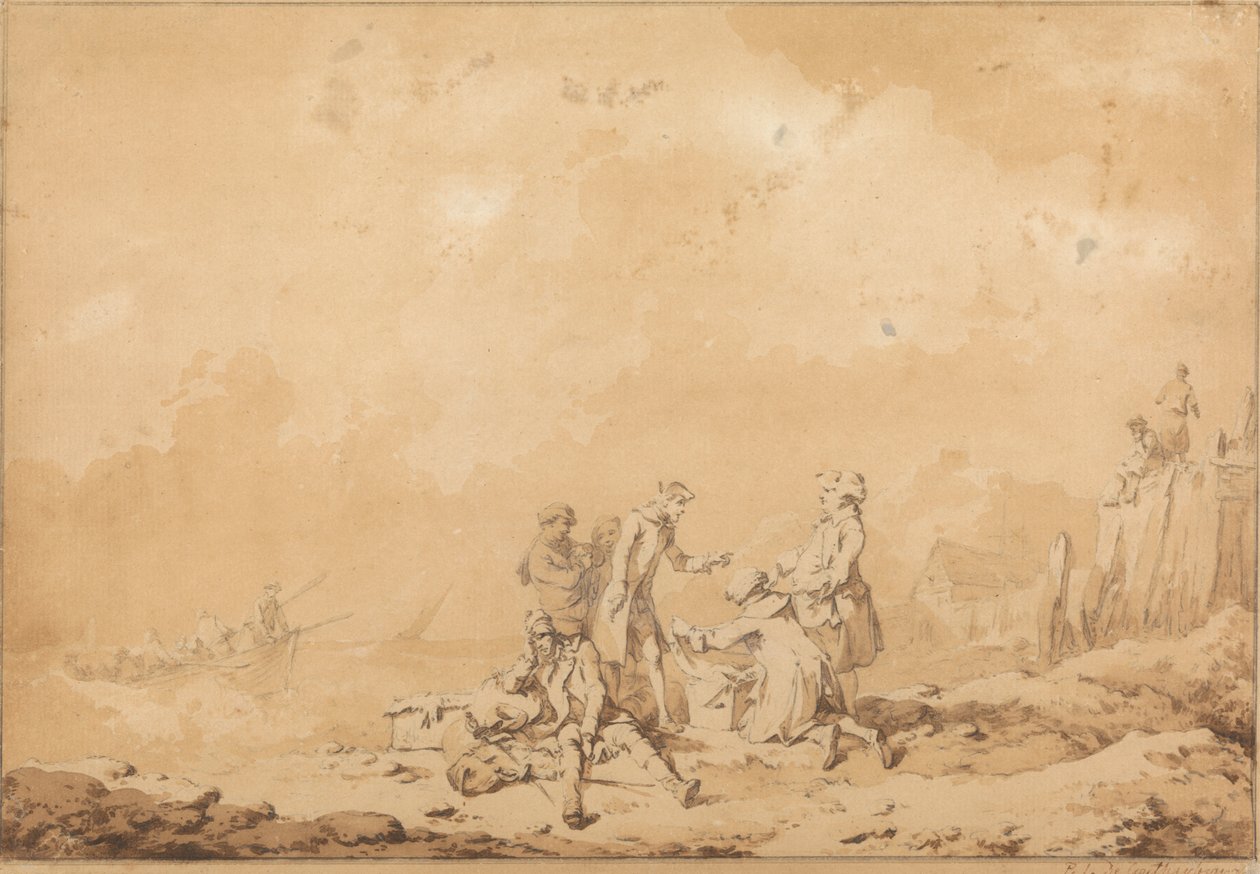 Smuglere av Philippe Jacques de Loutherbourg