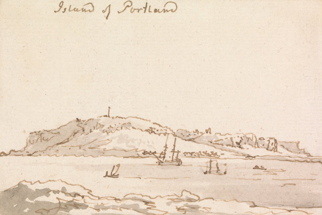 Øya Portland av Philippe Jacques de Loutherbourg