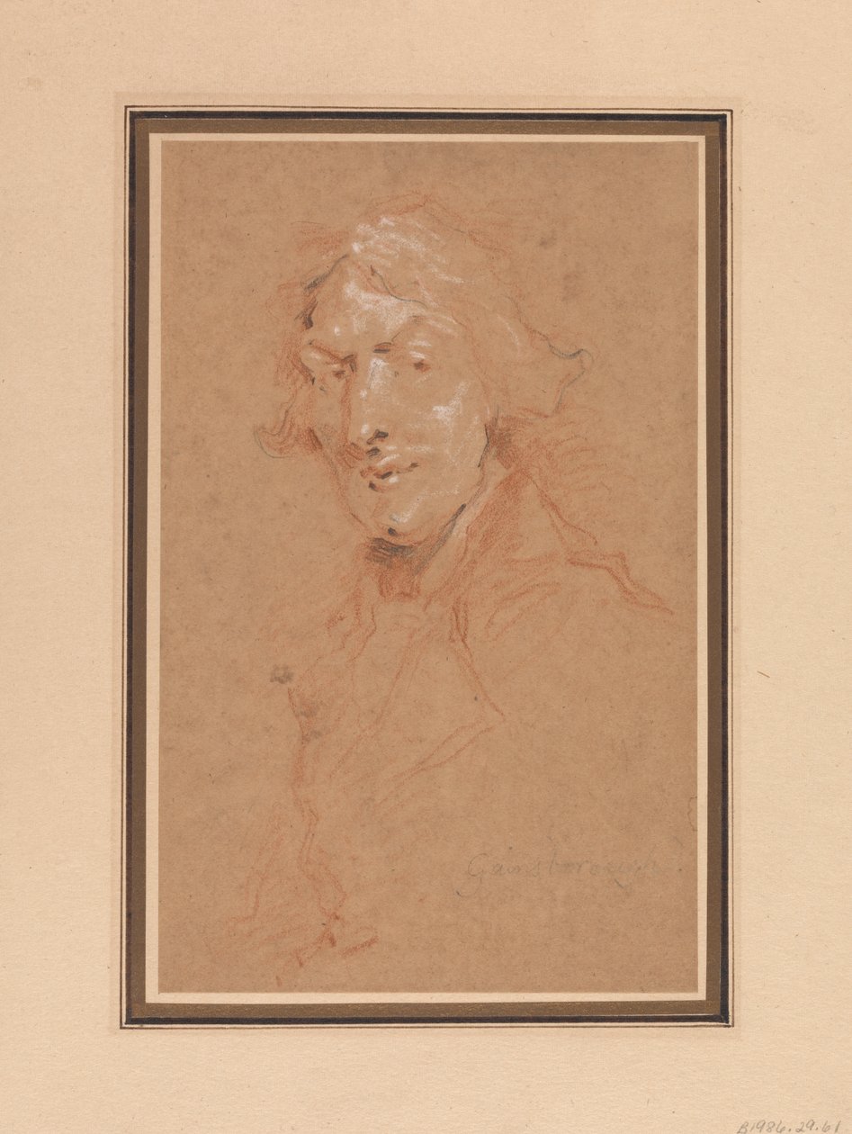 Thomas Gainsborough, RA av Philippe Jacques de Loutherbourg