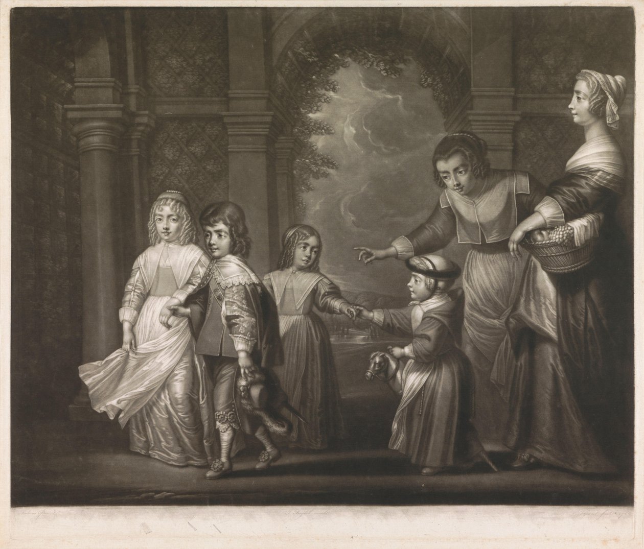 Rubens familie av Philippe Joseph Tassaert