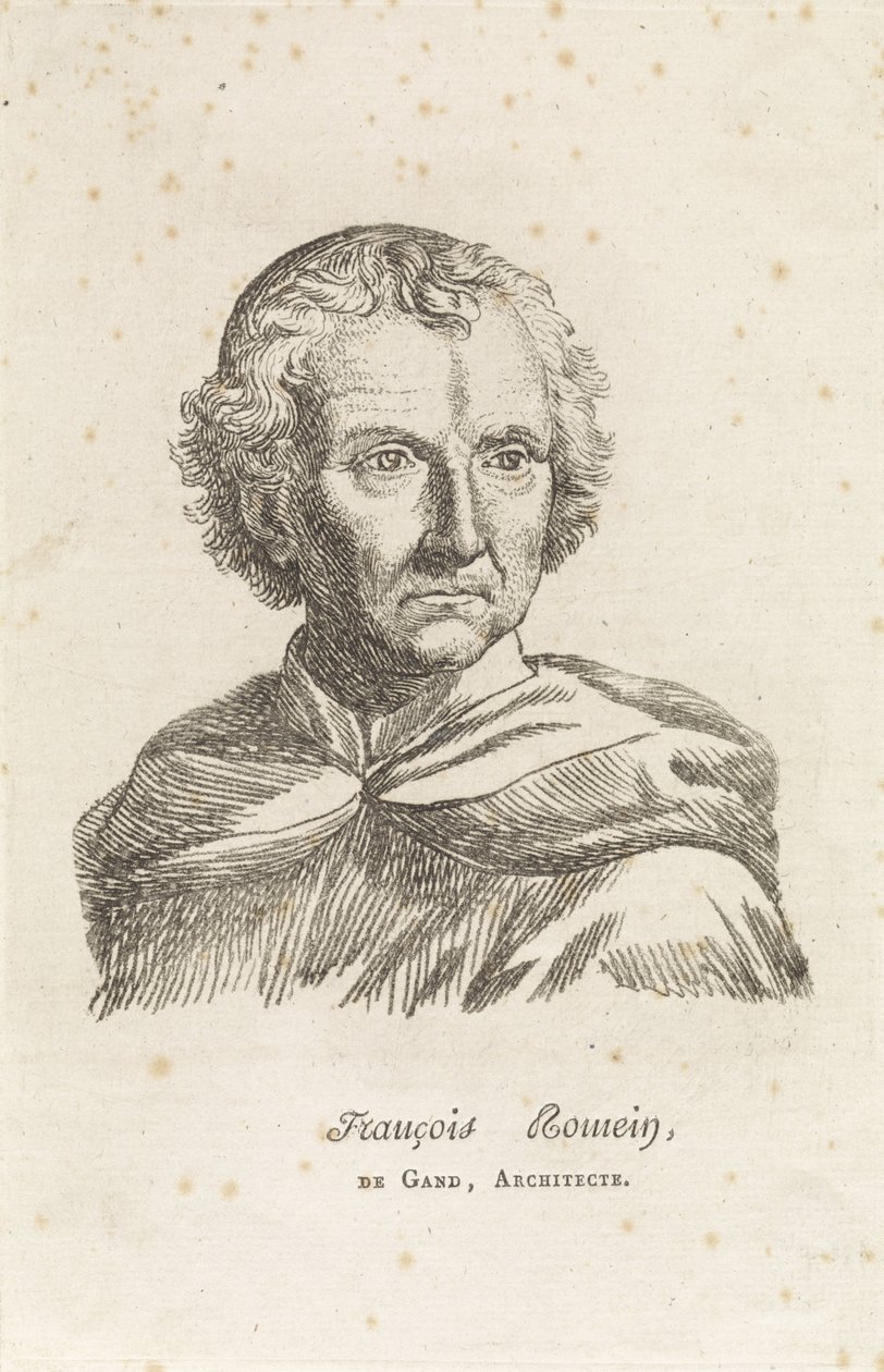 Portrett av François Roman av Philippe Lambert Joseph Spruyt