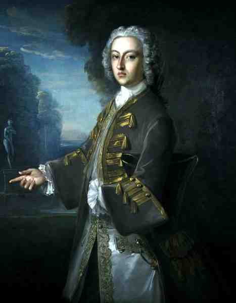Portrett av Cosmo George, 3rd Duke of Gordon (olje på lerret) av Philippe Mercier
