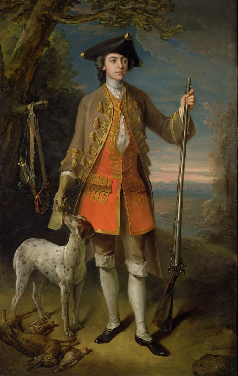 Sir Edward Hales av Philippe Mercier