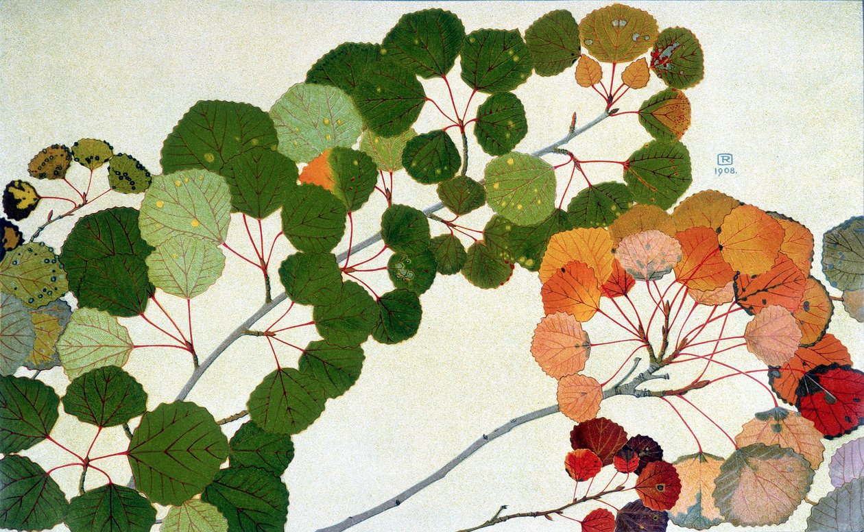 Autumn Leaves, av Philippe Robert, Robert Ried-utgaver av Philippe Robert