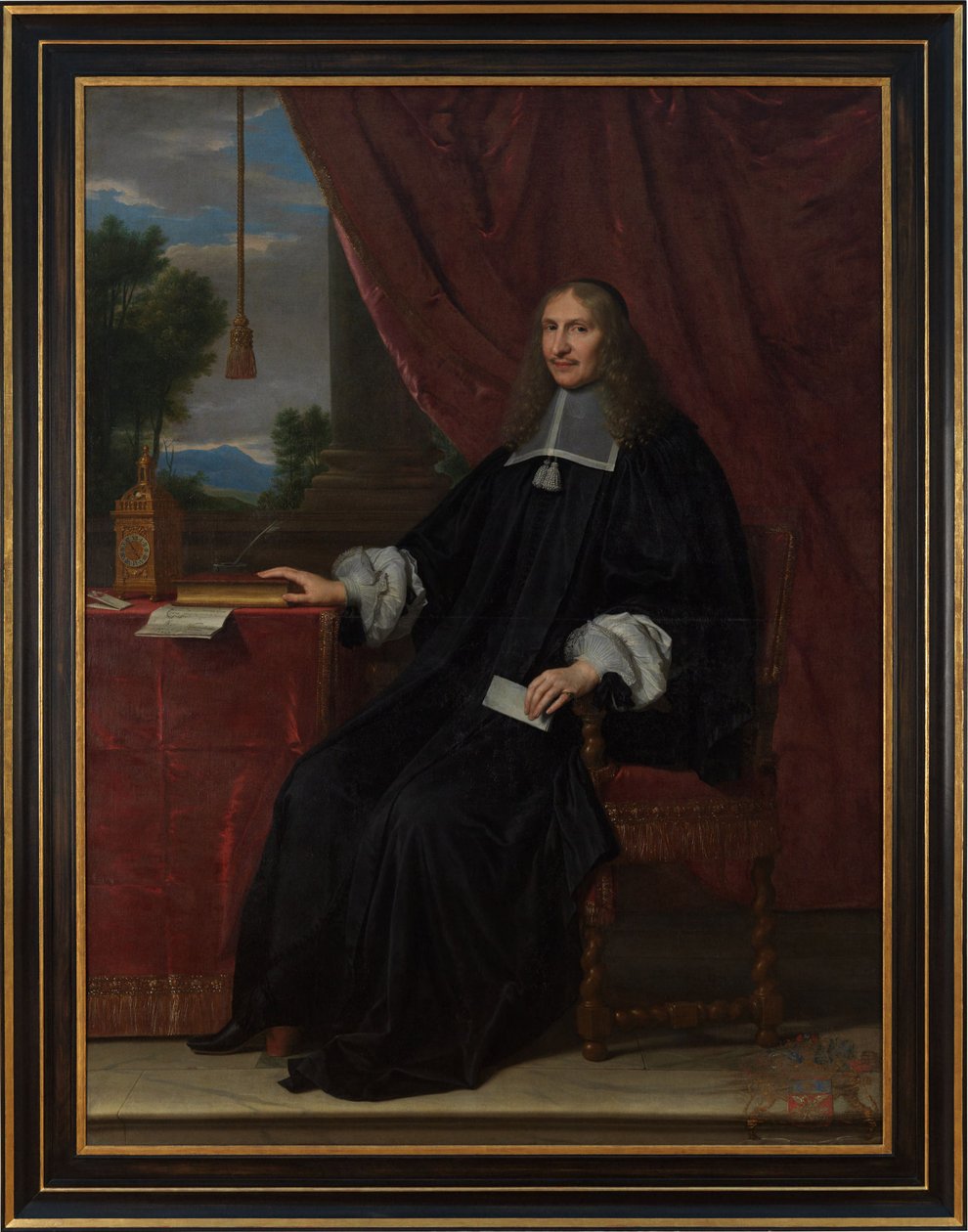 Portrett av herr Le Camus i embetsdrakt av Philippe de Champaigne