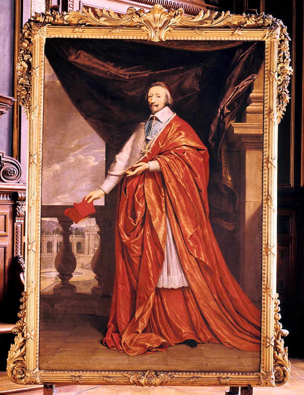 Kardinal Richelieu, fransk prelat og statsmann, 1640 av Philippe de Champaigne