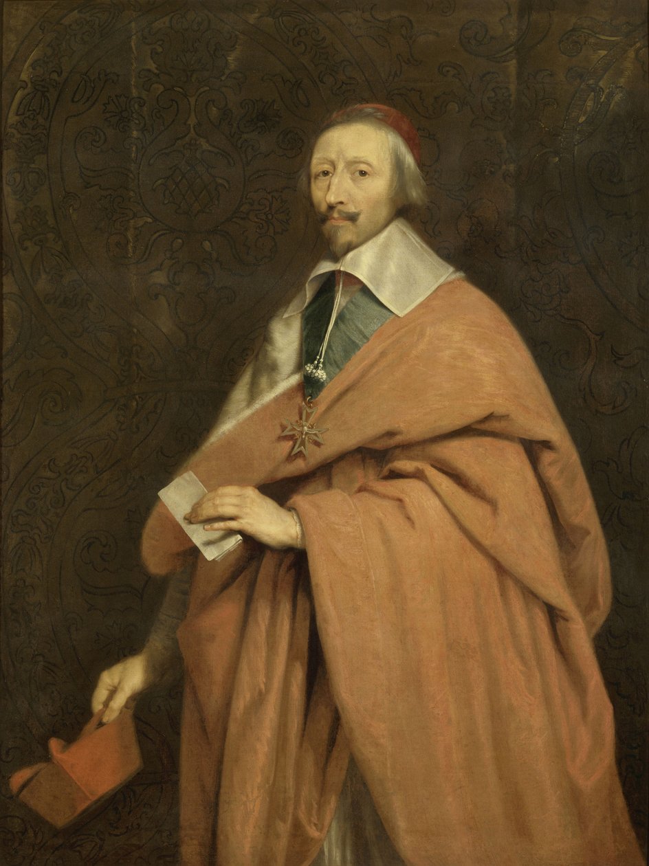 Kardinal de Richelieu, ca 1639 av Philippe de Champaigne