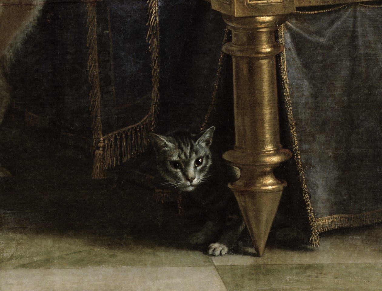 Kristus i Fariseeren Simons hus, ca. 1656 (detalj av 173719) av Philippe de Champaigne