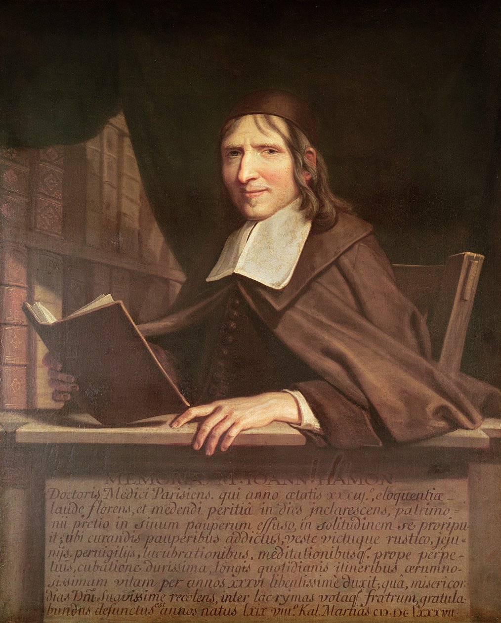 Jean Hamon, doktor i Port-Royal (1618-1687) av Philippe de Champaigne