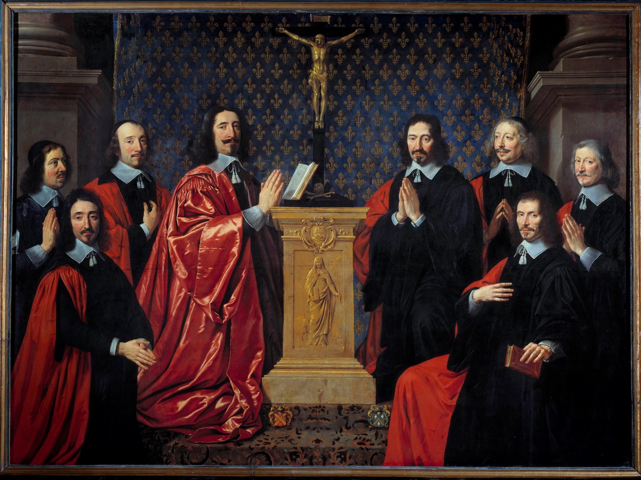 Prevot av kjøpmennene og chevinene i byen Paris av Philippe de Champaigne
