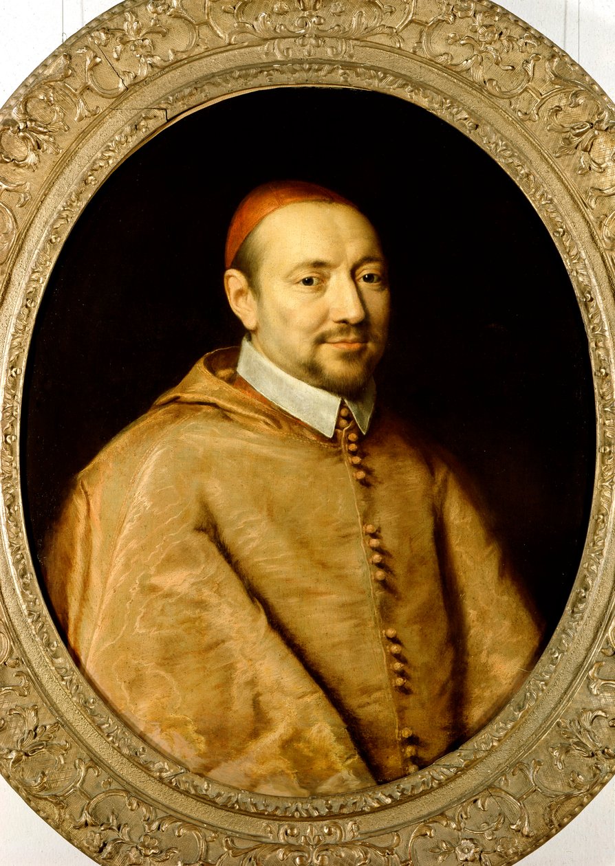 Portrett av kardinal av Berulle (1575-1629) av Philippe de Champaigne