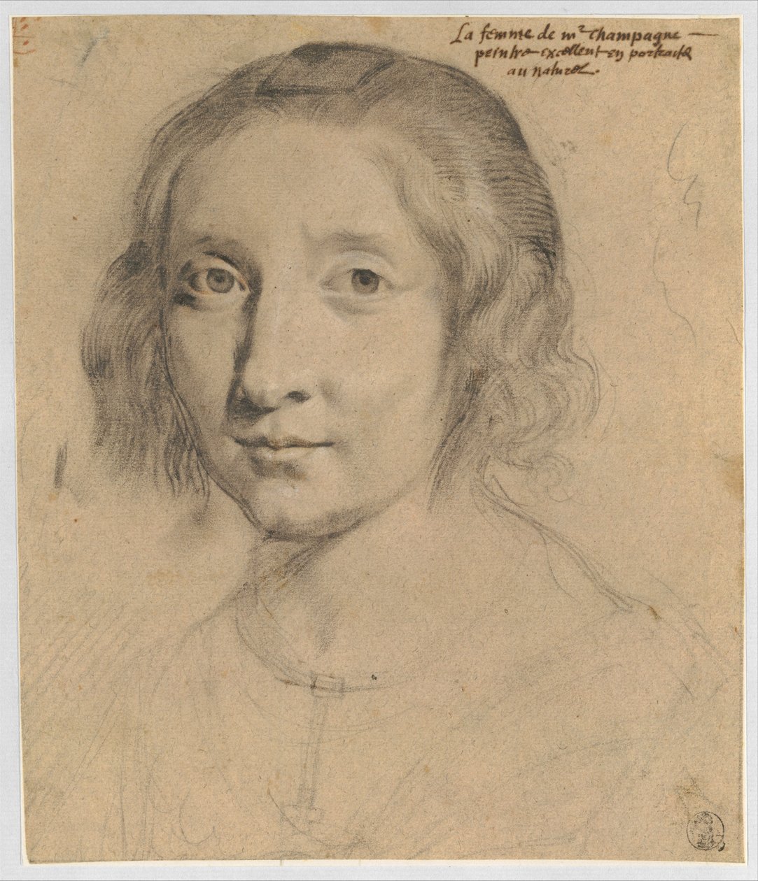 Portrett av Charlotte Duchesne av Philippe de Champaigne