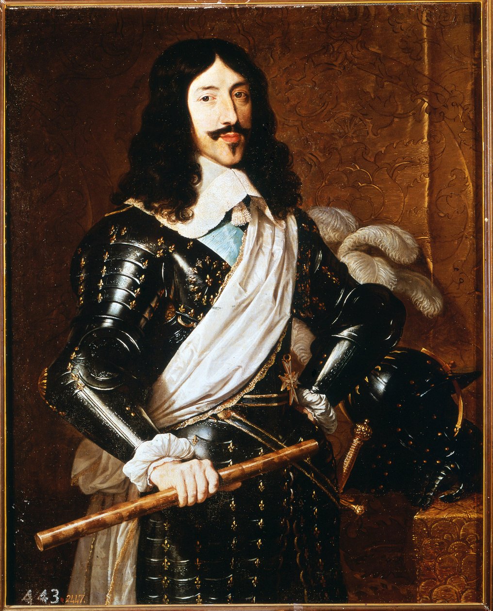 Portrett av Louis XIII (1601 - 1643) av Philippe de Champaigne, Prado-museet, Madrid. av Philippe de Champaigne