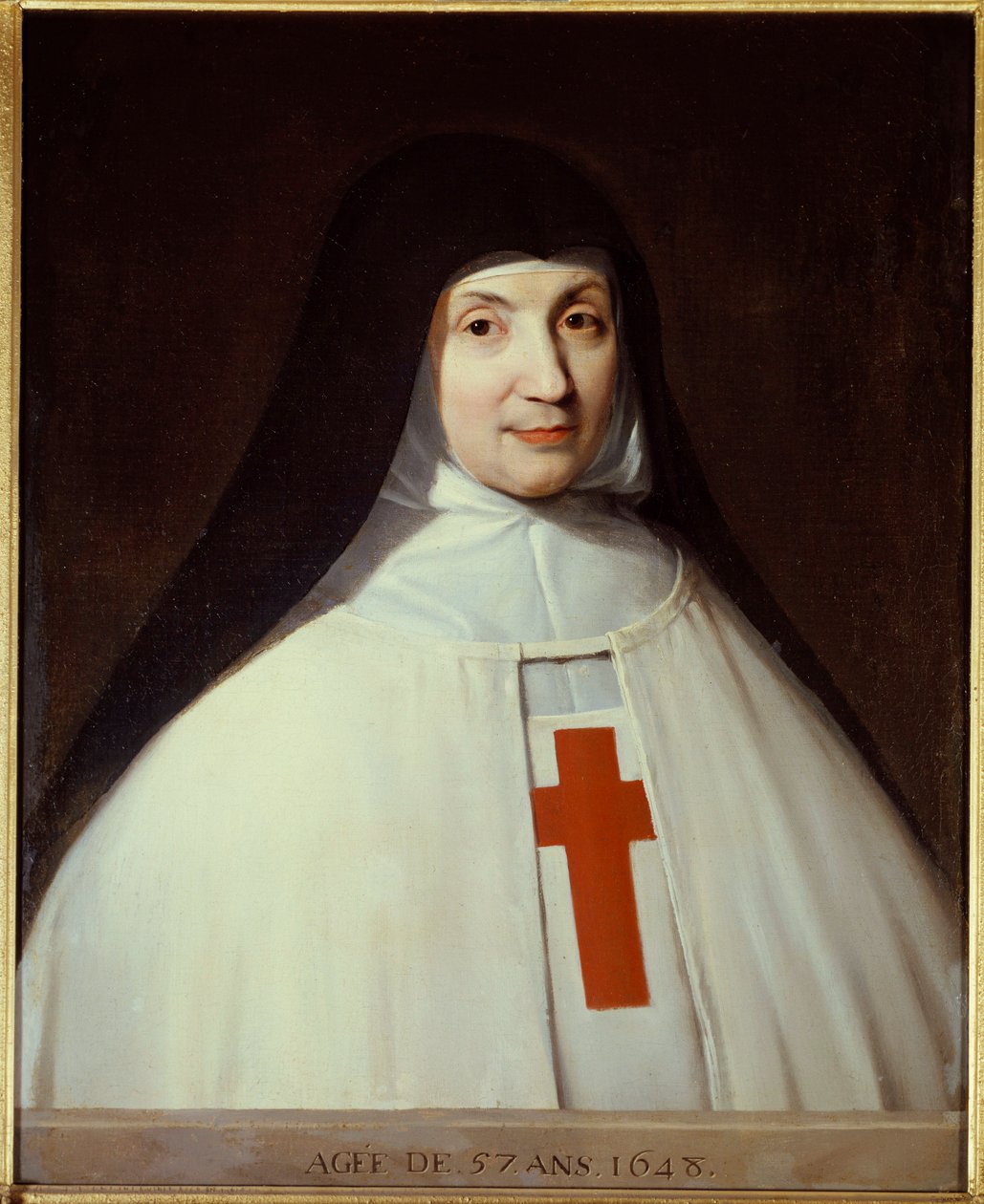Portrett av mor Angelique Arnauld av Philippe de Champaigne