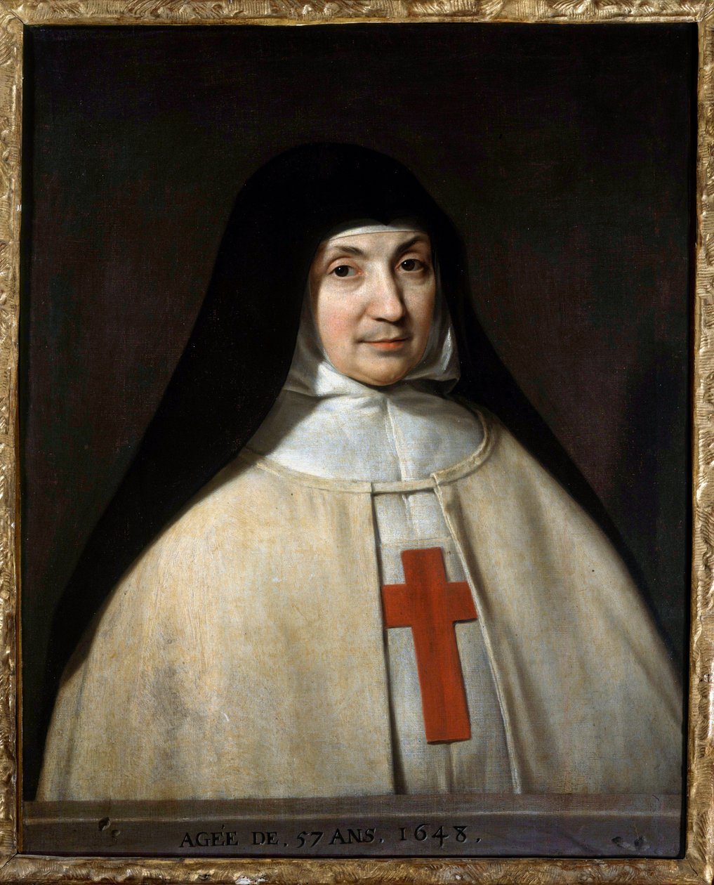 Portrett av mor Angelique Arnauld av Philippe de Champaigne