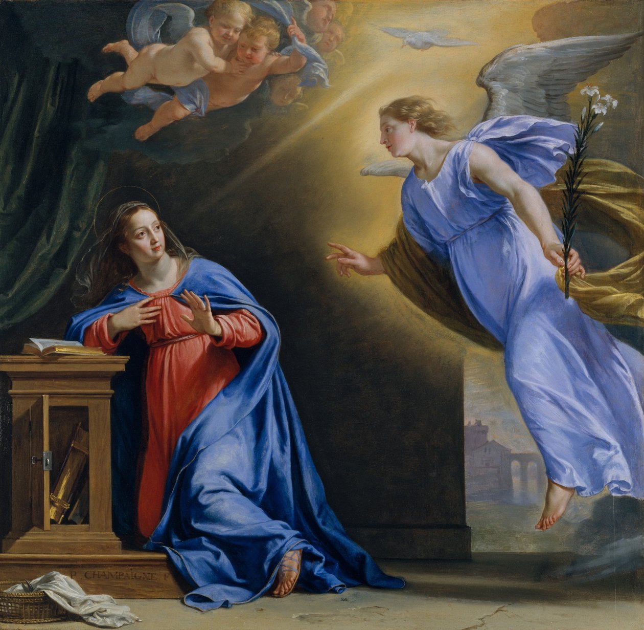 Bebudelsen, ca. 1644. av Philippe de Champaigne