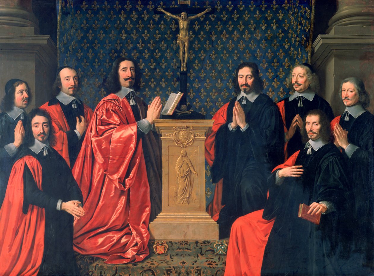 Prevot des Marchands og Echevins i byen Paris, 1648 av Philippe de Champaigne