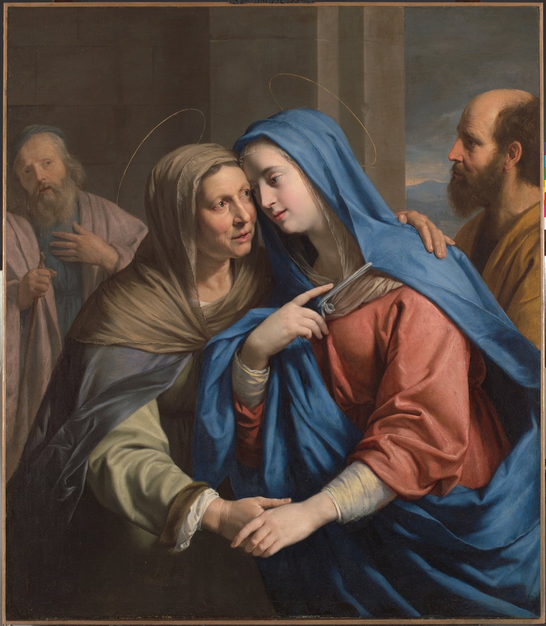 The Visitation, ca. 1643 (olje på lerret) av Philippe de Champaigne
