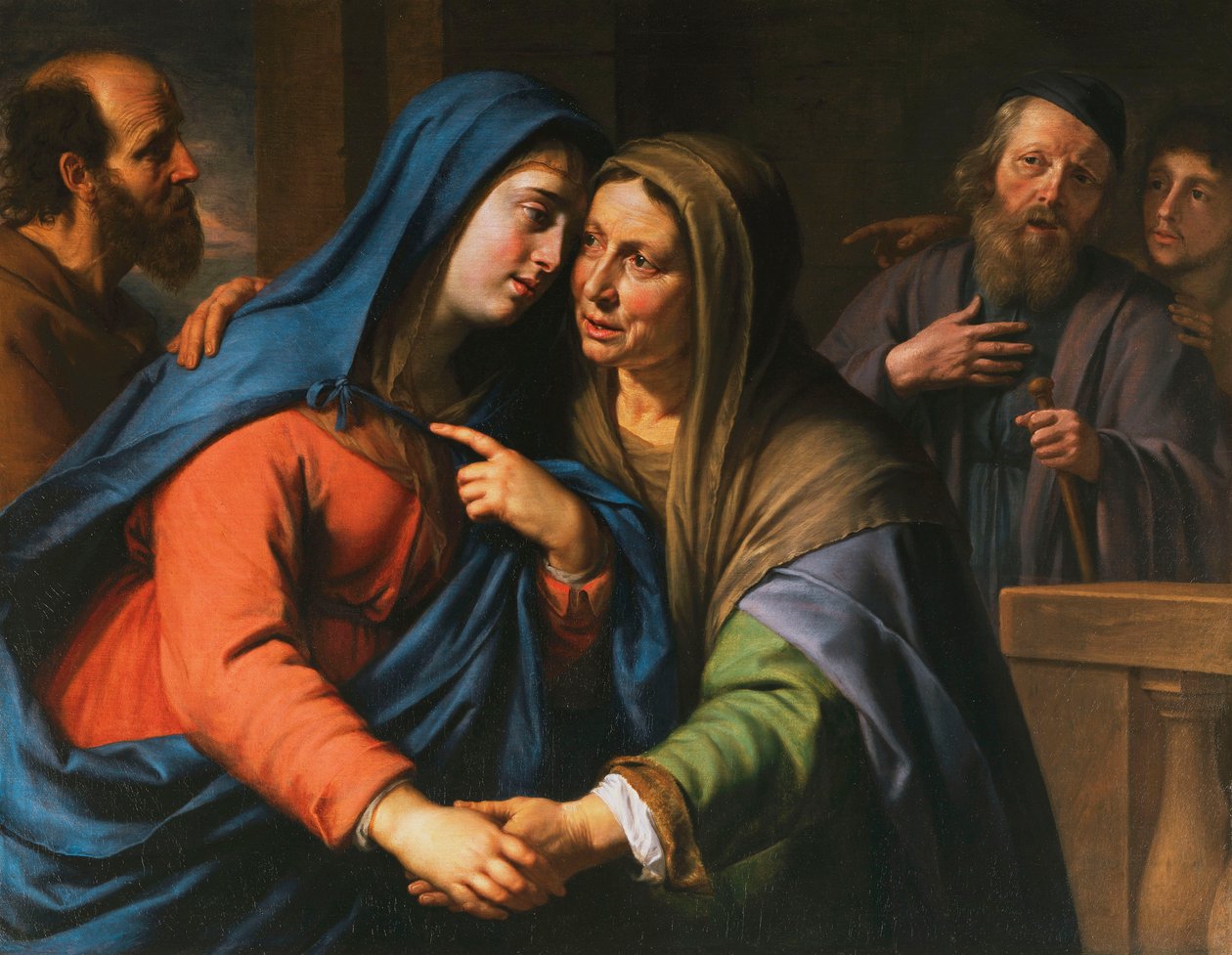 The Visitation, ca. 1643 av Philippe de Champaigne