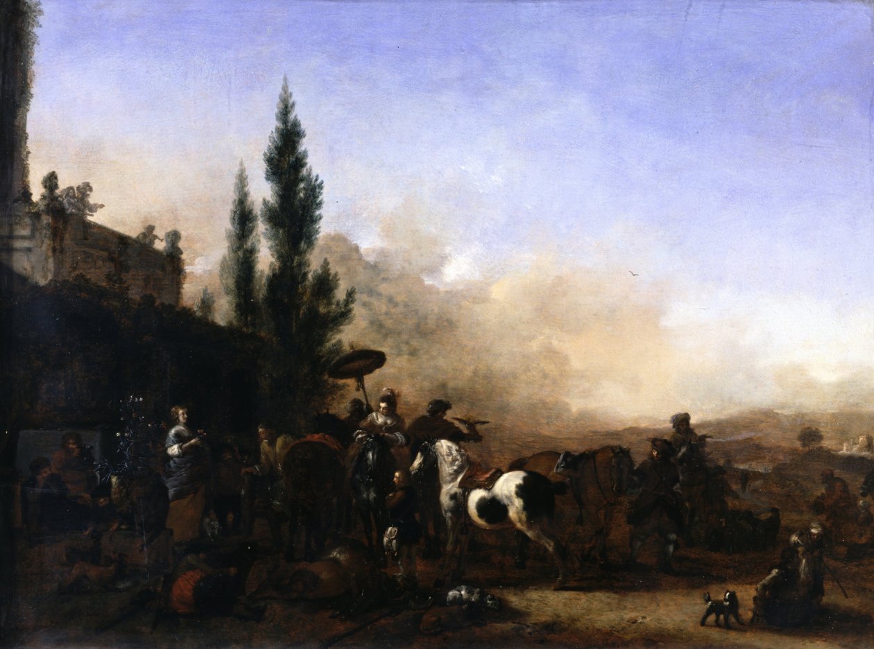Returen fra Hawking av Philips Wouwerman